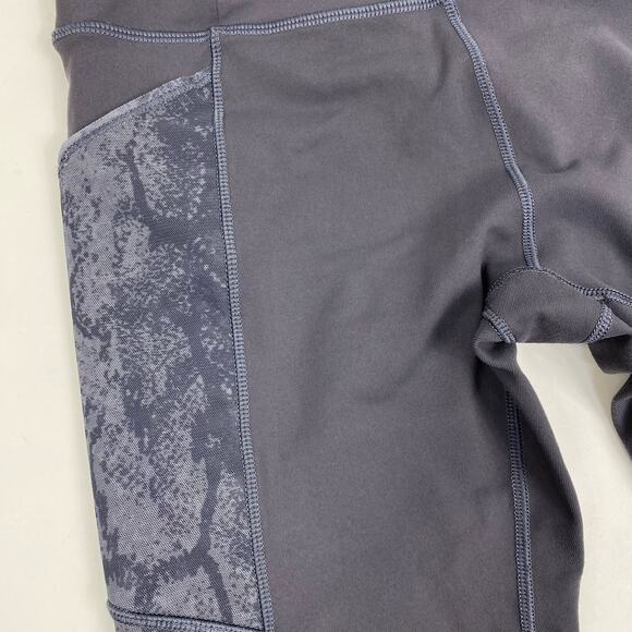 CALIA Essential Mesh Leggings by Carrie Underwood Snakeskin Gray Womens Small - Picture 4 of 9